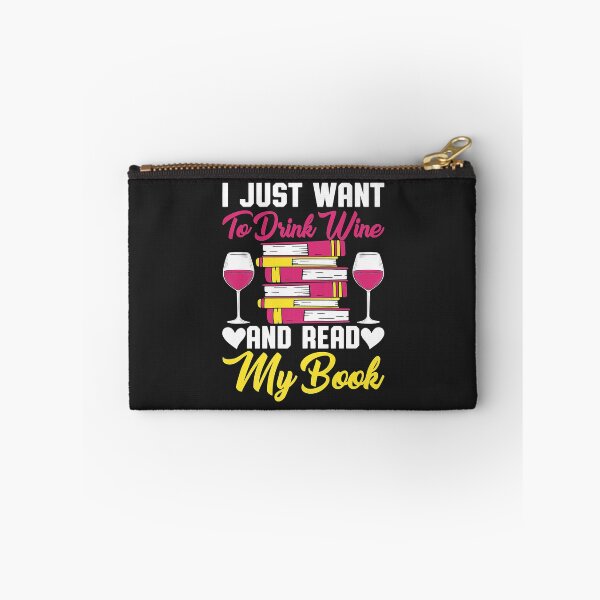 Item preview, I Drink Wine And Read My Book Reader Book Nerd Geek Lover designed and sold by Siosaia88.