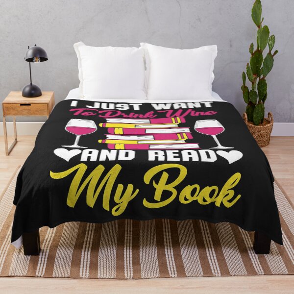 Item preview, I Drink Wine And Read My Book Reader Book Nerd Geek Lover designed and sold by Siosaia88.