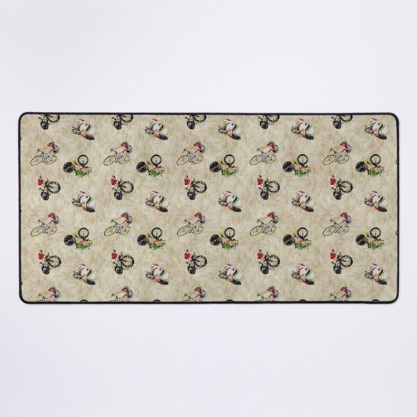Item preview, Vintage Cyclists On Grey designed and sold by DarelliBeauty.