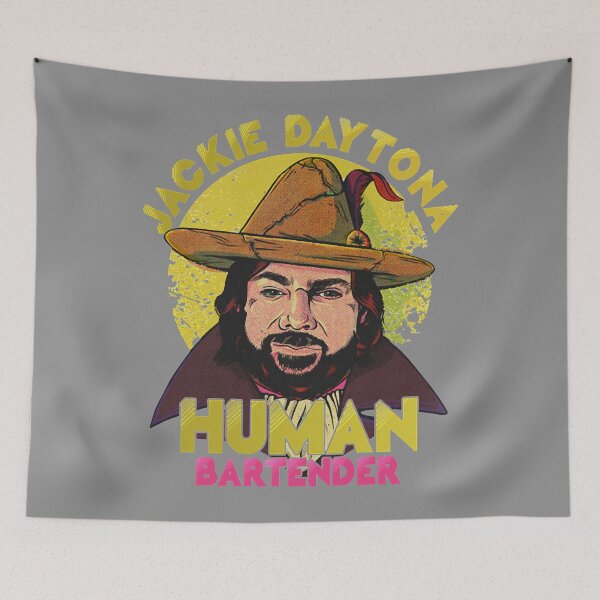 Item preview, Jackie Daytona Human Bartender Retro designed and sold by SeanDoke.