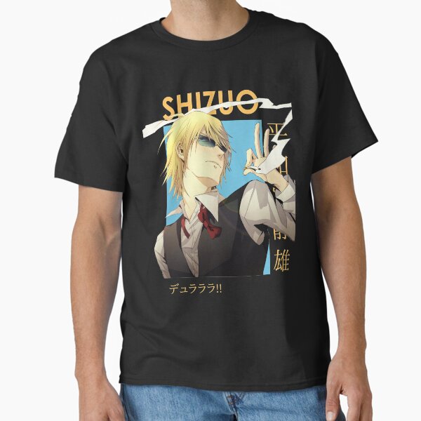 Aperçu de l'œuvre Musique Enfants Shizuo Heiwajima Durarara Carte Anime Cadeaux Graphiques Mignons créée et vendue par Timothymati2828.