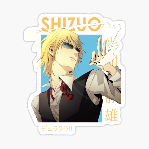 Aperçu de l'œuvre Musique Enfants Shizuo Heiwajima Durarara Carte Anime Cadeaux Graphiques Mignons créée et vendue par Timothymati2828.
