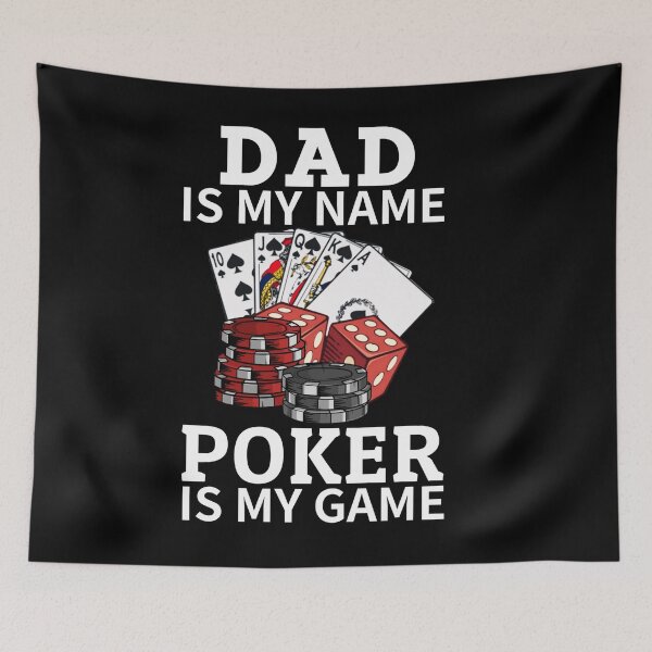 Item preview,  Dad Is My Name Poker Is My Game T-shirt, Funny Poker Shirt, Casino Shirt, Poker Player Gift, Poker Tee Women, Gambling T-shirt designed and sold by Djikou.