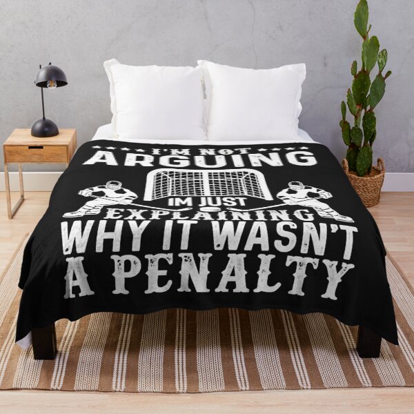 Item preview, Hockey Player Arguing Gift Funny Ice Hockey designed and sold by Donnie56441.