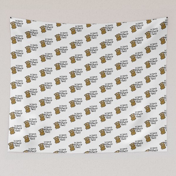 Item preview, I Can't Go-pher That Funny Pun designed and sold by SunnyStreet.