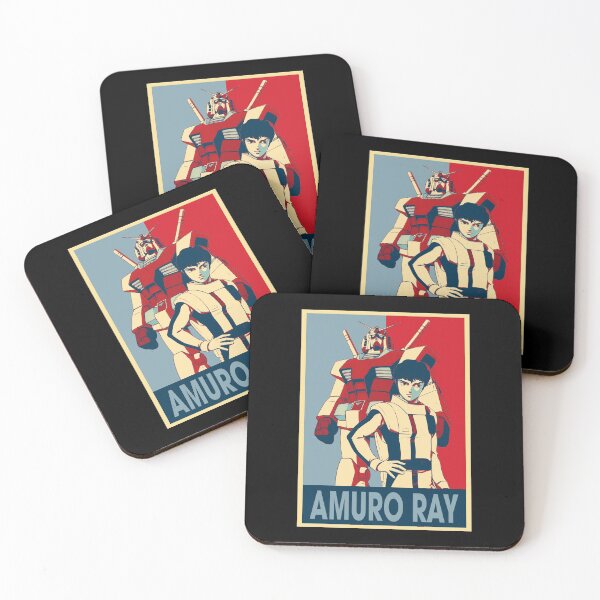 Item preview, Sticker Amuro Ray character robots poster designed and sold by DanielBarros156.