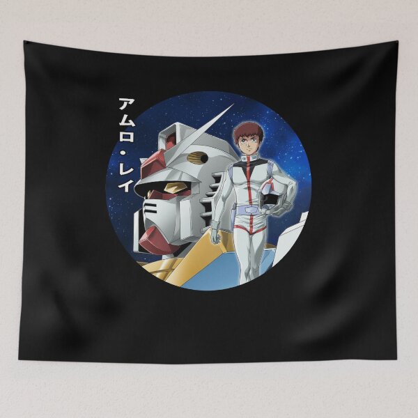 Item preview, Space Amuro Ray character robots poster designed and sold by DanielBarros156.