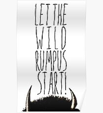 Where the Wild Things Are - Rumpus Start Cutout Poster