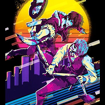 Aperçu de l'œuvre Musique Vintage Rétro Izaya Et Shizuo Durarara Cadeaux Cool de Timothymati2828