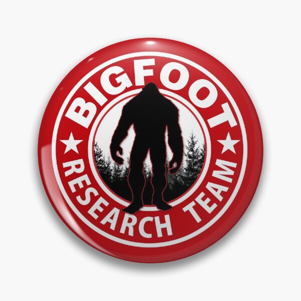 Item preview, Bigfoot Research Team Red Circle designed and sold by StickerSector.