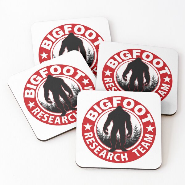 Item preview, Bigfoot Research Team Red Circle designed and sold by StickerSector.