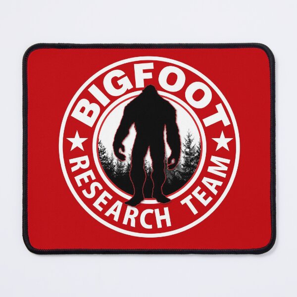 Item preview, Bigfoot Research Team Red Circle designed and sold by StickerSector.