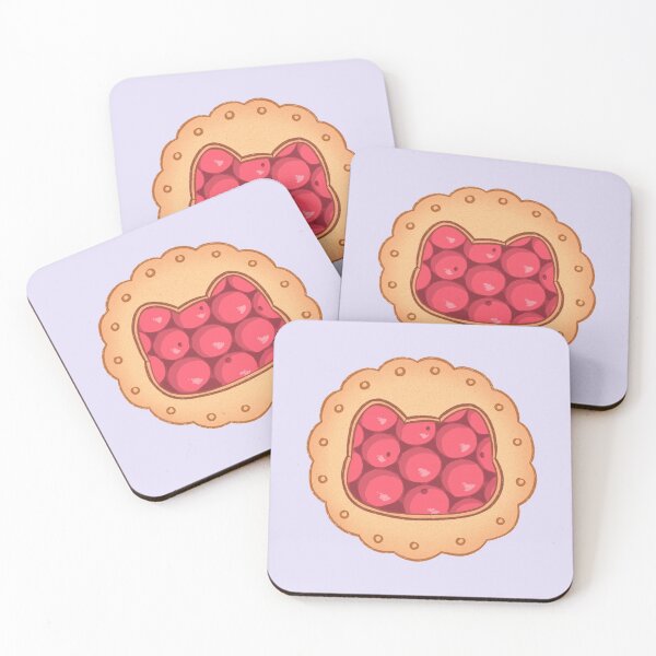 Item preview, Biscuit cat cherry red designed and sold by Morcawork.