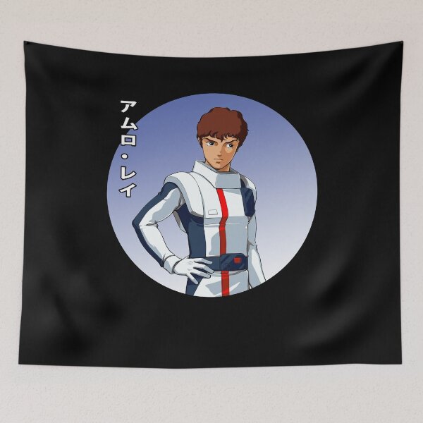 Item preview, Amuro Ray boy character robots poster designed and sold by DanielBarros156.