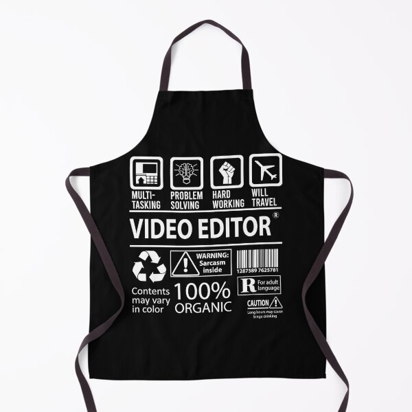 Item preview, Video Editor T Shirt - MultiTasking Certified Job Gift Item Tee designed and sold by oslandefren.