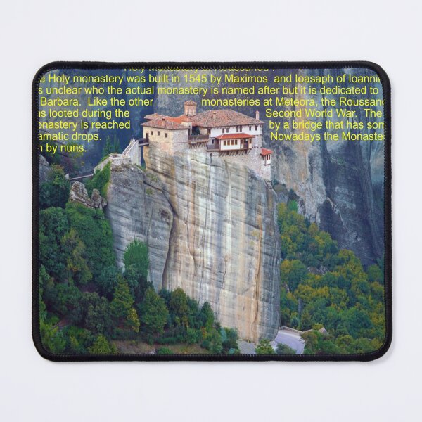 Item preview, Holy Roussanou Monastery Art designed and sold by Alicefish.