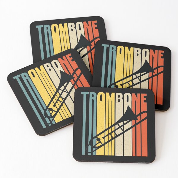 Item preview, Trombone lovers vintage design designed and sold by Fiona Shorts.