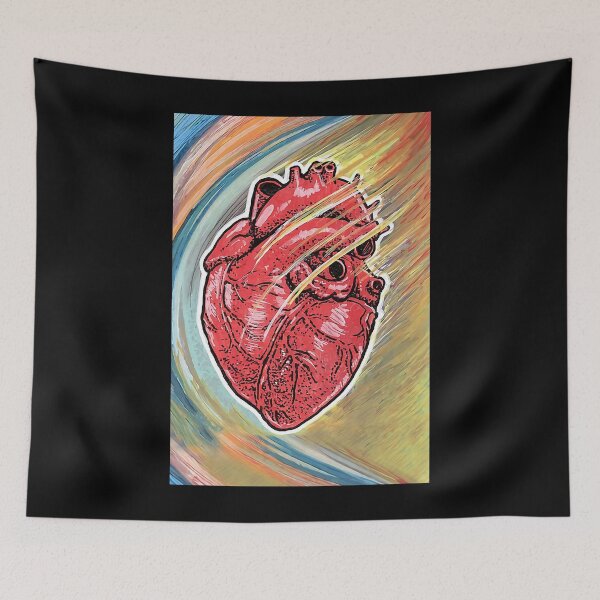Item preview, Cardiologist Colorful Heart art designed and sold by SimonsonNuala.