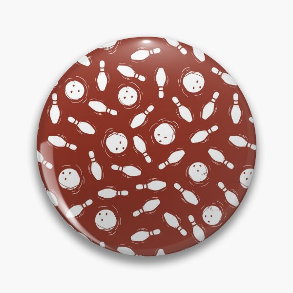 Item preview, Bowling ball and pin seamless designed and sold by AverilArt.