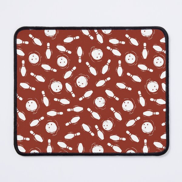 Item preview, Bowling ball and pin seamless designed and sold by AverilArt.