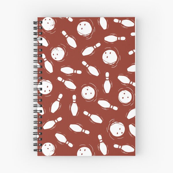 Item preview, Bowling ball and pin seamless designed and sold by AverilArt.