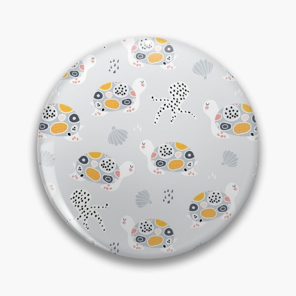 Item preview, Abstract White Turtle Marine  designed and sold by AverilArt.