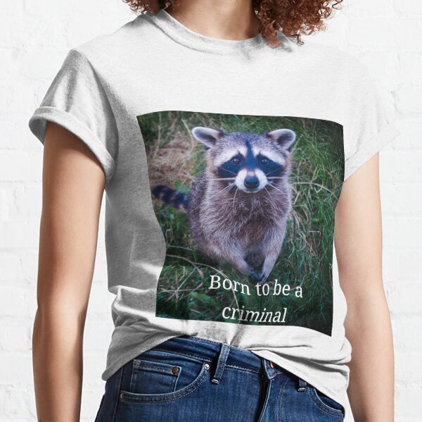 Criminal Raccoon T-Shirts for Sale | Redbubble