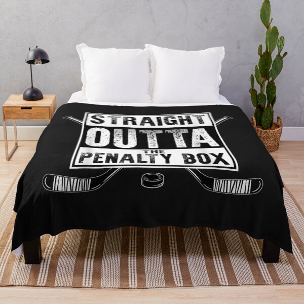 Item preview, Ice Hockey Player Gift Straight Outta The Penalty Box designed and sold by Donnie56441.