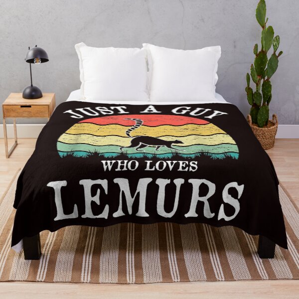 Item preview, Just A Guy Who Loves Lemurs T-Shirt designed and sold by NORMARINGTON.