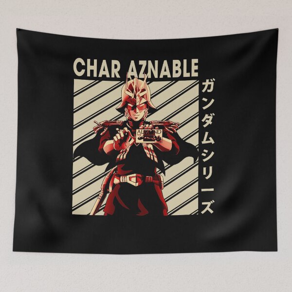 Item preview, Char Aznable robots poster designed and sold by DanielBarros156.