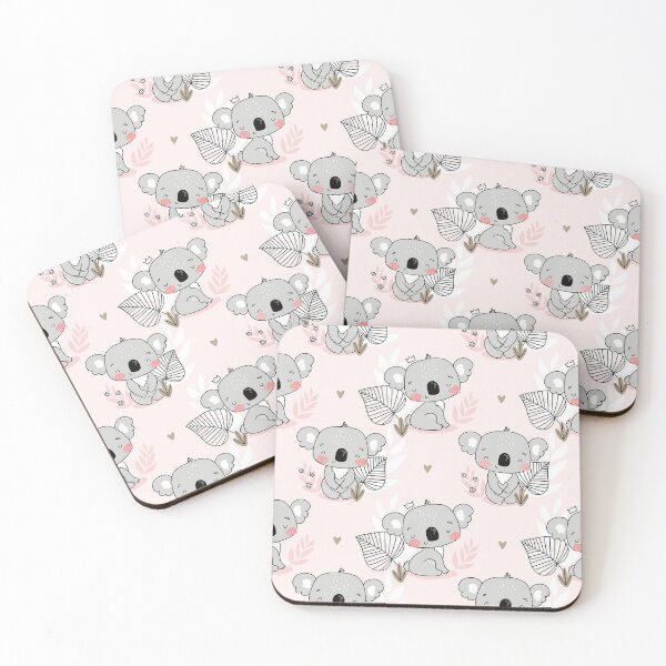 Item preview, Cute Koalas On Pink designed and sold by AverilArt.