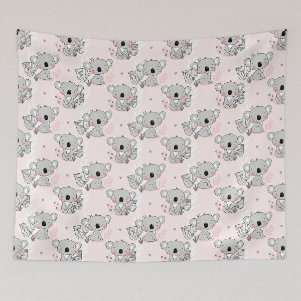 Item preview, Cute Koalas On Pink designed and sold by AverilArt.
