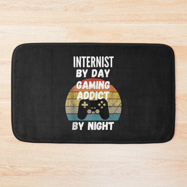 Item preview, Internist By Day, Gaming Addict By Night designed and sold by Siosaia88.