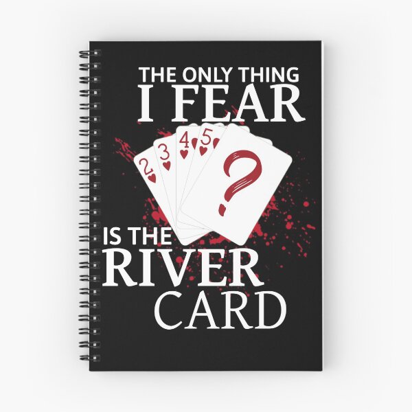 Item preview, The Only Thing I Fear Is The River T-shirt, Funny Poker Shirt, Casino Shirt, Poker Player Gift, Poker Tee Women, Gambling T-shirt designed and sold by Djikou.