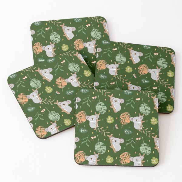 Item preview, Koala On Green Jungle designed and sold by AverilArt.