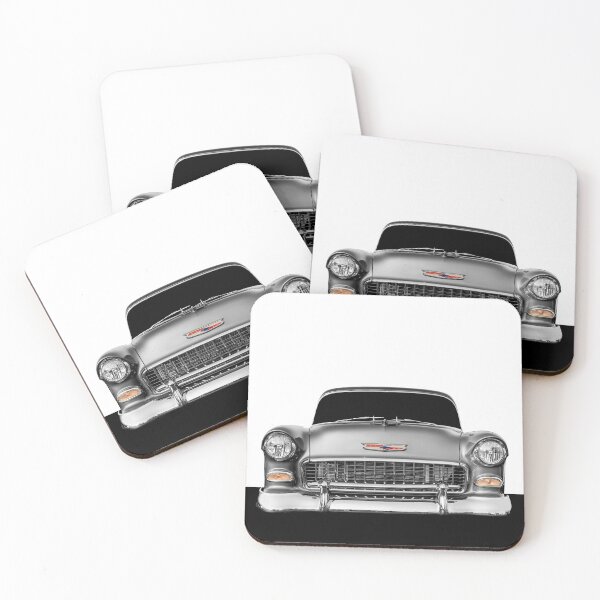Item preview, 1955 Chevy Belair - high contrast designed and sold by mal-photography.