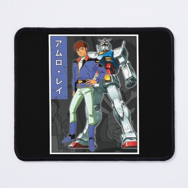 Item preview, Amuro Ray anime robot poster designed and sold by MuriloDias1458.