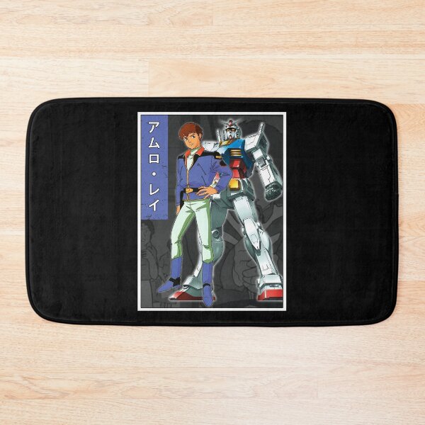 Item preview, Amuro Ray anime robot poster designed and sold by MuriloDias1458.