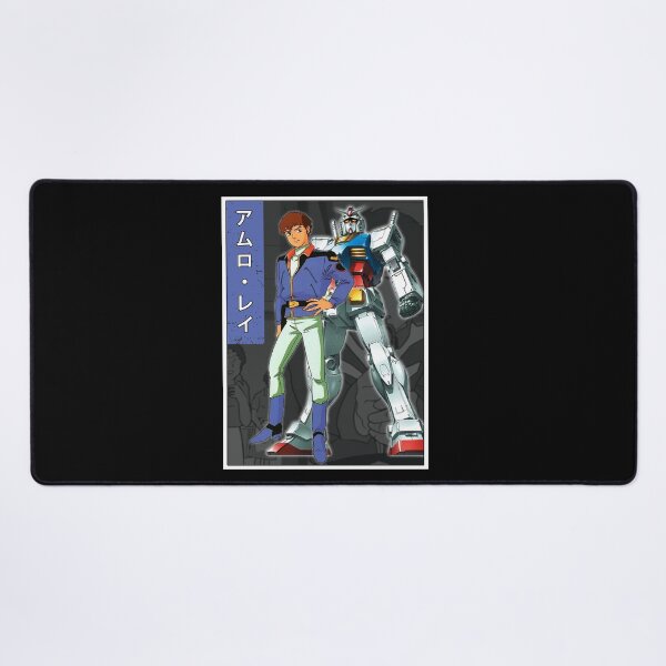 Item preview, Amuro Ray anime robot poster designed and sold by MuriloDias1458.