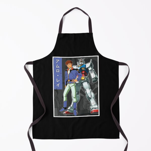 Item preview, Amuro Ray anime robot poster designed and sold by MuriloDias1458.