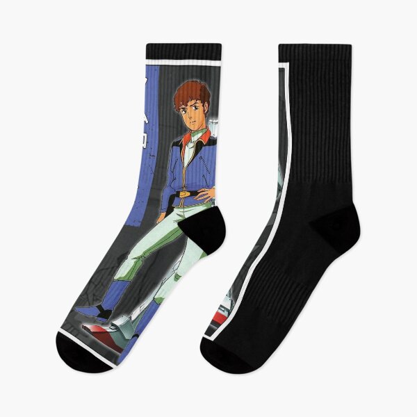 Item preview, Amuro Ray anime robot poster designed and sold by MuriloDias1458.