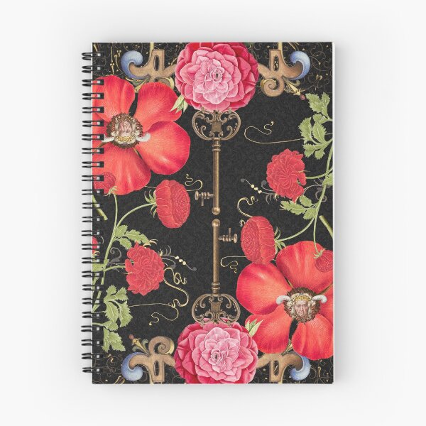 Item preview, Poppies and Keys designed and sold by jena dellagrottaglia.