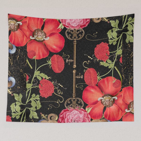 Item preview, Poppies and Keys designed and sold by jena dellagrottaglia.