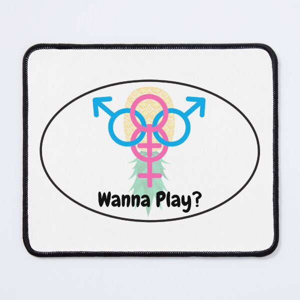Item preview, Wanna Play? Group Sex Swinger Lifestyle Design designed and sold by swingersshop.