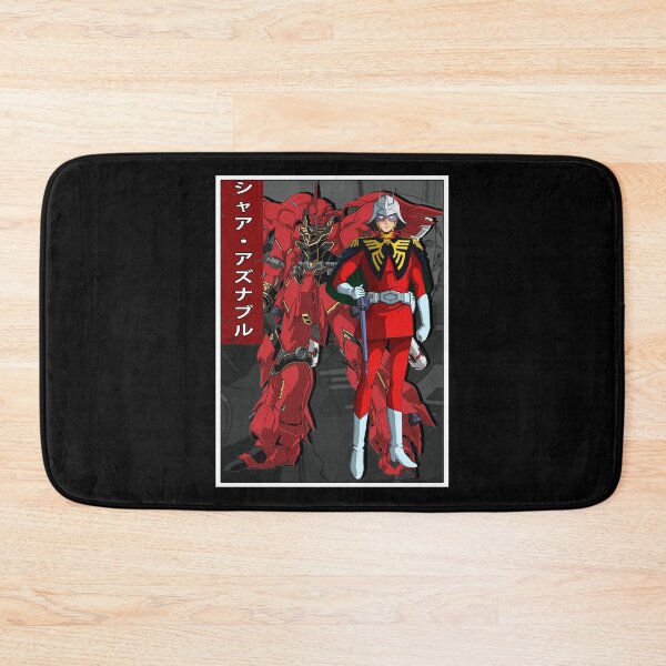 Item preview, Char Aznable anime robot poster red cothing designed and sold by MuriloDias1458.