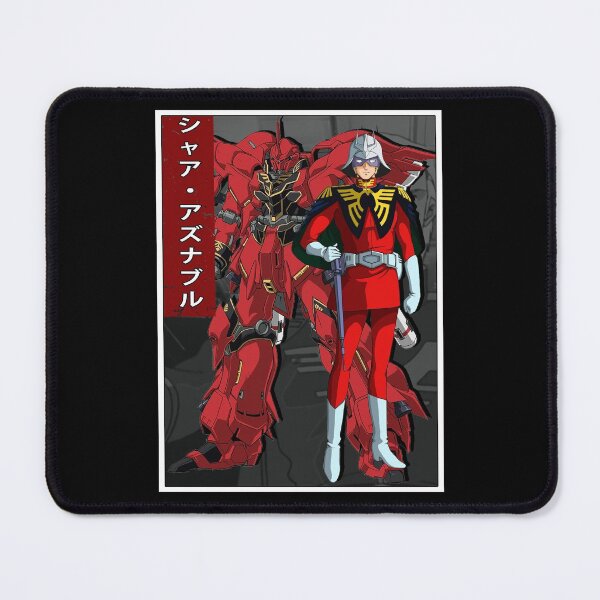 Item preview, Char Aznable anime robot poster red cothing designed and sold by MuriloDias1458.