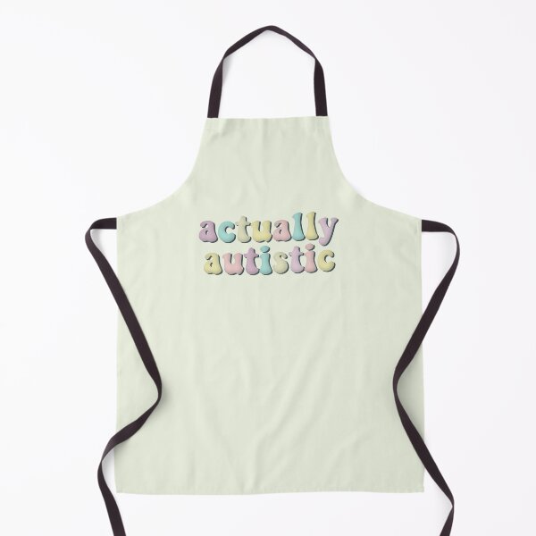 Item preview, Actually Autistic Retro Font Pastel Autism Awareness designed and sold by cashewdays.