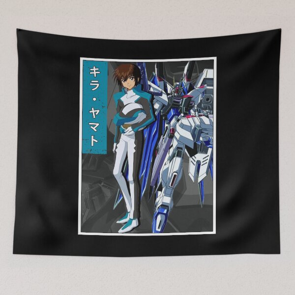 Item preview, Kira Yamato anime robot poster designed and sold by MuriloDias1458.