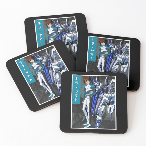 Item preview, Kira Yamato anime robot poster designed and sold by MuriloDias1458.