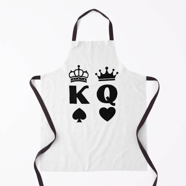 Item preview, King Of Spades Queen Of Hearts, King and Queen in black designed and sold by miraipa.